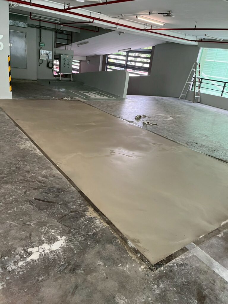 ปรับระดับพื้นให้เรียบ