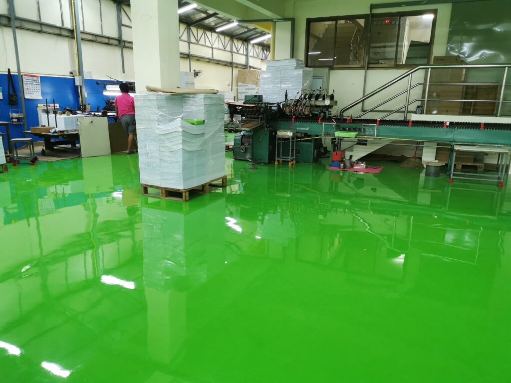 รับทำพื้น Epoxy สำหรับโรงงานและอาคาร